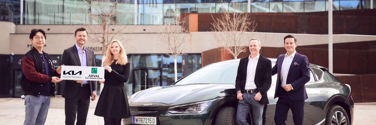 Arval und Kia Partnerschaft